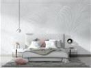 قیمت کاغذ دیواری مینیمال طرح برگ W10182900