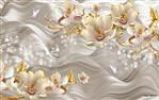 قیمت پوستر دیواری مدل گل سه بعدی