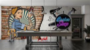 قیمت پوستر دیواری ارایشگاه مردانه