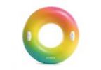 قیمت حلقه شنا بادی طرح رنگین کمان کد Intex 58202