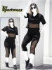 قیمت ست تیشرت شلوارک نخی توری ورزشی زنانه Reebok