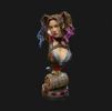 قیمت اکشن فیگور هارلی کویین طرح اسکیتی harley quinn