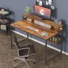 قیمت writing desk, metal wood computer, Rod model