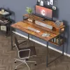 قیمت writing desk, metal wood computer, Rod model