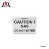 قیمت تابلو هشدار تخلیه گاز DO NOT ENTER برند POLON-ALFA