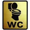 قیمت تابلو نشانگر طرح مستطیل مدل wc