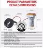 قیمت ولتمتر و آمپرمتر چراغ سیگنالی AC350V-100A مربعی...