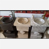 قیمت روشویی سنگی تک پایه کرم