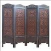 قیمت پارتیشن و پاراوان چوبی برشی دوبل قهوه‌ای...