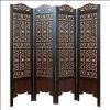 قیمت پارتیشن و پاراوان چوبی برشی دوبل قهوه‌ای...