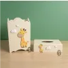 قیمت سطل آشغال و جعبه دستمال کاغذی کودک طرح...