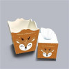 قیمت ست سطل و جا دستمال چوبی کودک طرح آهو کد A3758