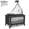 قیمت تخت و پارک چند کاره کیدیلو مدل kidilo T705L - ذغالی