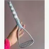 قیمت سایز 5 پوره کن دسته صورتی بزرگ مخصوص ظروف...