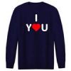 قیمت سویشرت مردانه طرح ILOVE کد R66