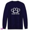 قیمت سویشرت مردانه طرح game over کد F280 رنگ سرمه ای