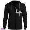 قیمت سویشرت زنانه مدل F109 LOVE رنگ مشکی