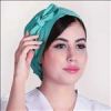 قیمت کلاه حجاب ساده سبز بنتون