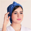قیمت کلاه حجاب ساده آبى استخرى