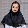 قیمت مقنعه مشکی کرپ زنانه قواره 90 خاتون