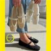 قیمت کفش کالج عروسکی زنانه توری فانتزی رز