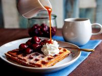 وافل را چگونه بخوریم؟ راهنمای کامل سرو حرفه ای