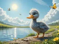 آموزش نقاشی اردک به روش ساده برای کودکان