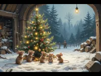 قصه یک درخت کریسمس برای موشها