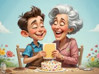 داستان بهترین هدیه تولد برای مادربزرگ