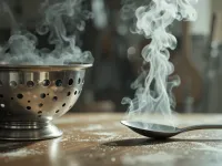 معنی و مفهوم ضرب المثل 'آبکش به کفگیر می گوید چقدر سوراخ داری'