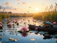 انشای ادبی درباره مرداب برای دانش آموزان