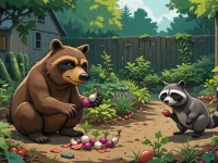 ماجرای شلغم های دزدیده شده هانی خرسه برای کودکان