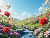 شعر کودکانه آغاز بهار و شکوفایی گل ها