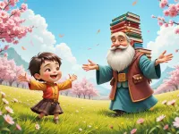آواز بهاری: انتظار عمو نوروز و هدیه کتاب