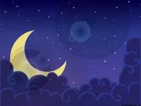 شعر زیبای کودکانه در وصف ماه و ستاره