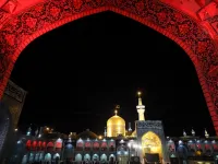 تمثال امام رضا (ع) با فناوری های نوین بازطراحی شد | تصویری که دل ها را به حرم می برد