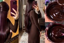 طرز تهیه رنگ موی طبیعی در خانه با چای سیاه و قهوه