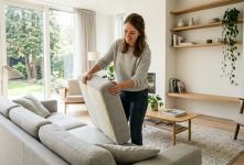 چگونه فرورفتگی مبل را تعمیر کنیم؟