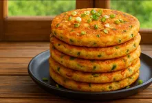 این نون خوشمزه رو فقط با ۳ تا تخم مرغ درست کن/ طرز تهیه نان سبزیجاتی فوری فقط با ۳ تخم مرغ