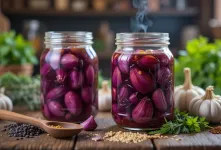 طرز تهیه سیر ترشی به سبک گیلانی ها خوشمزه و متفاوت