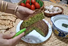 طرز تهیه کوکو گیلانی / دستور پخت کوکو باقلا خوشمزه تر از کوکو سبزی