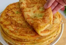 طرز تهیه نان صبحانه رستورانی فقط با ۲ عدد تخم مرغ