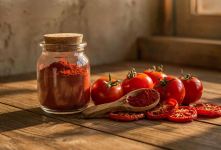 طرز تهیه پودر گوجه خانگی با ماندگاری بالا و طعم طبیعی
