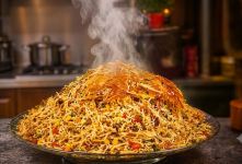 طرز تهیه آش پلو مجلسی؛ ترکیبی خوشمزه از برنج و رشته آش