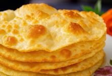 طرز تهیه ۳۰ عدد نان لواش با آرد و آب در تابه بدون نیاز به خمیر مایه