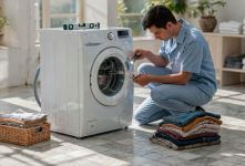 علت صدای زیاد ماشین لباسشویی آریستون چیست؟ رفع فوری