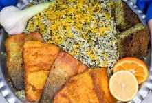 خوشمزه ترین سبزی پلو با ماهی شب عید به بهترین روش ، حتی خوشمزه تر از رستوران ها !!