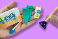 چگونه لوازم نظافت مینیاتوری بسازیم؟ ۵ ایده خلاقانه برای شما