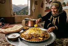 طرز تهیه زیربرنجی لرستان: غذایی که همه لرها عاشقشن