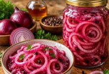 طرز تهیه ترشی پیاز ترکی؛ سریع، ترد و خوشمزه